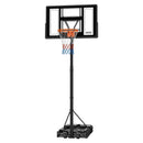 VEVOR pārvietojams basketbola statīvs ar augstuma regulēšanu 1,35–3,05 m, basketbola groza sistēma ar iebūvētiem riteņiem bērniem, pusaudžiem un pieaugušajiem piebraucamajiem ceļiem un baseina zonām