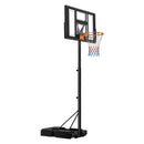 VEVOR pārvietojams basketbola statīvs ar augstuma regulēšanu 1,35–3,05 m, basketbola groza sistēma ar iebūvētiem riteņiem bērniem, pusaudžiem un pieaugušajiem piebraucamajiem ceļiem un baseina zonām
