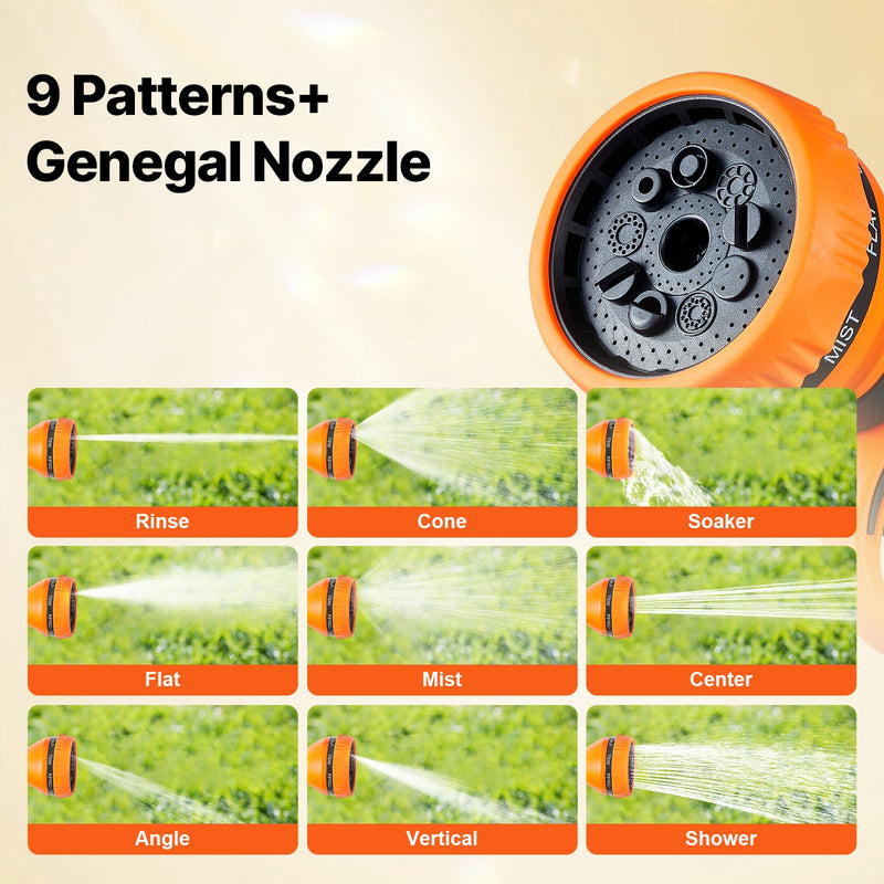 Izbīdāms dārza šļūtenes turētājs, 13 mm × 30 m, sienas stiprinājums