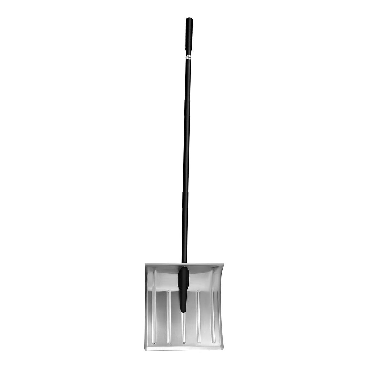 VEVOR sniega lāpsta celiņiem, 40 cm plata alumīnija lāpsta ar neslīdošu rokturi, lielas ietilpības viegla un saliekama sniega tīrīšanas ierīce dārzam, automašīnai un āra darbiem