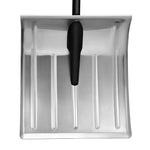 VEVOR sniega lāpsta celiņiem, 40 cm plata alumīnija lāpsta ar neslīdošu rokturi, lielas ietilpības viegla un saliekama sniega tīrīšanas ierīce dārzam, automašīnai un āra darbiem