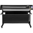 VEVOR 1350 mm vinila ploteris ar LED ekrānu, daļēji automātisku optisko sensoru, saderīgs ar SignCut programmatūru Mac un Windows sistēmām, komplektā ar statīvu