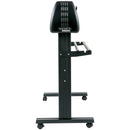 VEVOR vinila griešanas ploteris ar statīvu, papīra padeves platums 720 mm, griešanas platums 630 mm, SignMaster programmatūra, regulējams griešanas spiediens 10–500 g un ātrums līdz 800 mm/s, LCD displejs, uzlīmju un reklāmas uzrakstu izgatavošanai