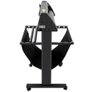 VEVOR vinila ploteris 1350 mm ar LED ekrānu, pusautomātisku optisko sensoru, saderīgs ar SignMaster programmatūru Windows sistēmai, ar statīvu