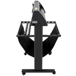 VEVOR vinila ploteris 1350 mm ar LED ekrānu, pusautomātisku optisko sensoru, saderīgs ar SignMaster programmatūru Windows sistēmai, ar statīvu