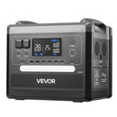 VEVOR portatīvā elektrostacija 2400 W, 2160 Wh, saules ģenerators ar 10 izejām un regulējamu ieejas jaudu, paplašināms LiFePO4 akumulatora rezerves barošanas risinājums mājai, kempingam un kemperiem (saules panelis nav iekļauts)