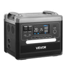 VEVOR portatīvā elektrostacija 2400 W, 2160 Wh, saules ģenerators ar 10 izejām un regulējamu ieejas jaudu, paplašināms LiFePO4 akumulatora rezerves barošanas risinājums mājai, kempingam un kemperiem (saules panelis nav iekļauts)