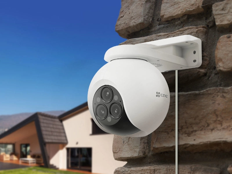 EZVIZ CS-H80f kolmekordse objektiiviga Wi-Fi PTZ välikaamera