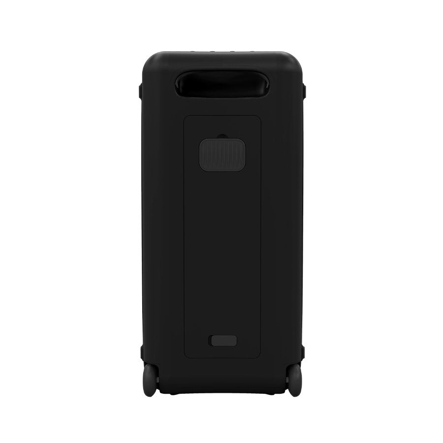 Klipsch New York Portable Wireless Party Speaker Maksimālā akustiskā jauda: 110 dB, akumulatora darbības laiks līdz 12 stundām.