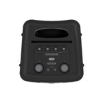 Klipsch New York Portable Wireless Party Speaker Maksimālā akustiskā jauda: 110 dB, akumulatora darbības laiks līdz 12 stundām.