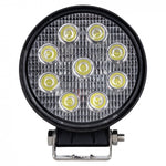 KAMAR LED darba lampa L0076 FLOOD 24 W 1430 lm 12/24 V apaļa ar 9 LED un ECE R10