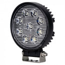 KAMAR LED darba lampa L0076 FLOOD 24 W 1430 lm 12/24 V apaļa ar 9 LED un ECE R10