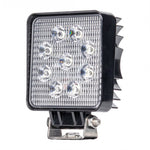 KAMAR LED Work Light L0077 24 W 1280 lm 12/24 V Square FLOOD with 9 LEDs and ECE R10