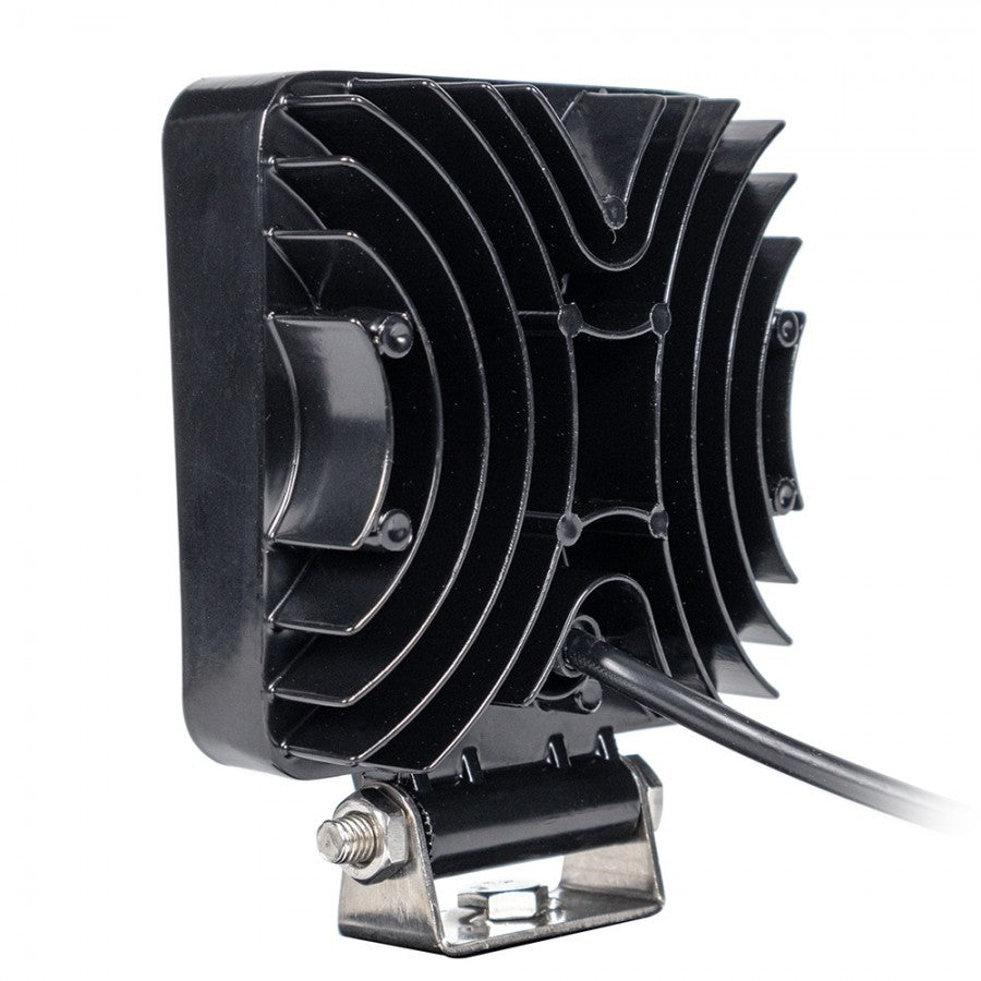 KAMAR LED Work Light L0077 24 W 1280 lm 12/24 V Square FLOOD with 9 LEDs and ECE R10