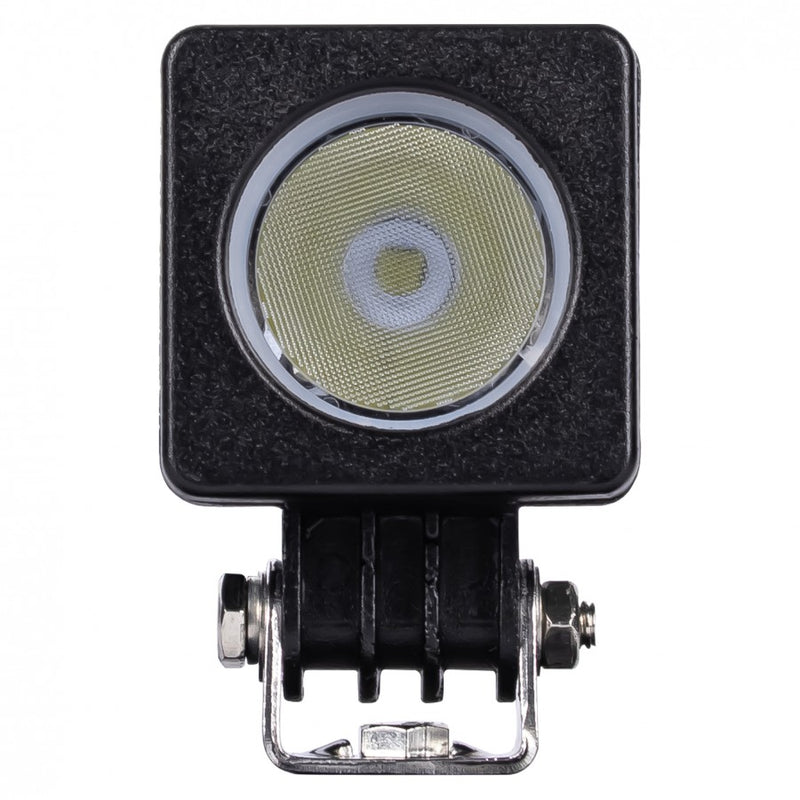 LED CREE 10W(800Lm) work light 9-32V, IP67, cold white light 6500K, intended for tractors, SUVs, forestry equipment