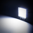 KAMAR LED darba lampa L0156 FLOOD 24 W 12/24 V ar 30 LED, slēdzi un ECE R10