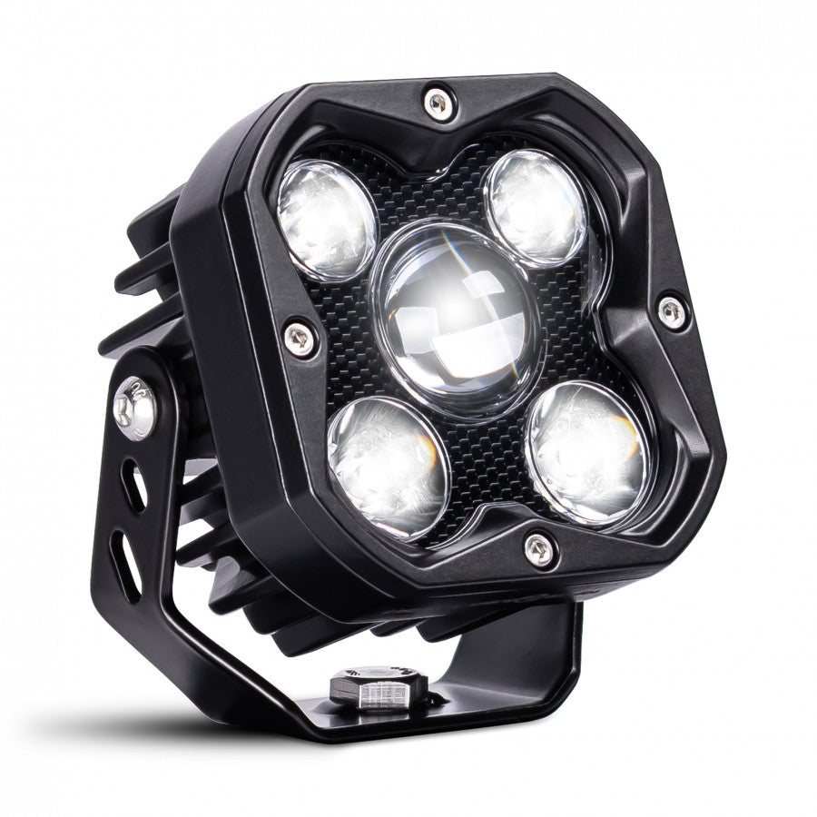 L0183 LED Work Light with 4 LEDs and a central focusing lens, 29 W, 2700 lm, 12/24 V, IP67