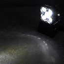 LED darba lukturis L0183 ar 4 LED diodēm un centrālo fokusējošo lēcu, 29 W, 2700 lm, 12/24 V, IP67