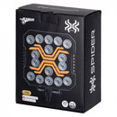 KAMAR X-SPIDER LED darba lampa L0195 FLOOD 18 W 1700 lm 12/24 V ar 9 LED un ECE R10