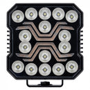 KAMAR X-SPIDER LED darba lampa L0195 FLOOD 18 W 1700 lm 12/24 V ar 9 LED un ECE R10