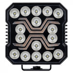 KAMAR X-SPIDER LED darba lampa L0195 FLOOD 18 W 1700 lm 12/24 V ar 9 LED un ECE R10