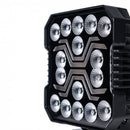 KAMAR X-SPIDER LED darba lampa L0195 FLOOD 18 W 1700 lm 12/24 V ar 9 LED un ECE R10