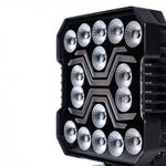 KAMAR X-SPIDER LED darba lampa L0195 FLOOD 18 W 1700 lm 12/24 V ar 9 LED un ECE R10