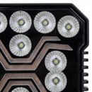 KAMAR X-SPIDER LED darba lampa L0195 FLOOD 18 W 1700 lm 12/24 V ar 9 LED un ECE R10