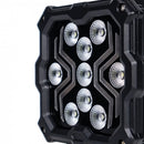 KAMAR L0195 X-SPIDER 2 LED darba lukturis, 18W, 9 LED, 12/24V, dzintarkrāsas LED josla, IP67, ECE R10, 300mm kabelis, 2 gadu garantija