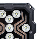 KAMAR L0195 X-SPIDER 2 LED darba lukturis, 18W, 9 LED, 12/24V, dzintarkrāsas LED josla, IP67, ECE R10, 300mm kabelis, 2 gadu garantija