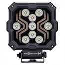 KAMAR L0195 X-SPIDER 2 LED darba lukturis, 18W, 9 LED, 12/24V, dzintarkrāsas LED josla, IP67, ECE R10, 300mm kabelis, 2 gadu garantija