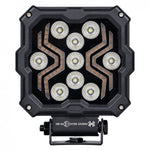 KAMAR L0195 X-SPIDER 2 LED darba lukturis, 18W, 9 LED, 12/24V, dzintarkrāsas LED josla, IP67, ECE R10, 300mm kabelis, 2 gadu garantija