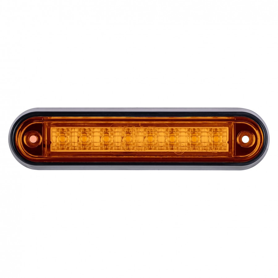 KAMAR LED gabarītgaisma 8 LED dzeltena 12/24 V sānu marķējuma lampa kravas automašīnām, piekabēm un tehnikai