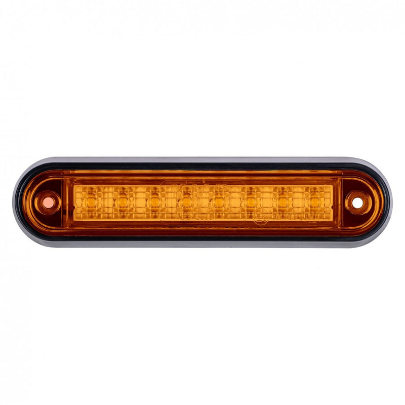 KAMAR LED gabarītgaisma 8 LED dzeltena 12/24 V sānu marķējuma lampa kravas automašīnām, piekabēm un tehnikai