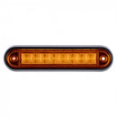 KAMAR LED gabarītgaisma 8 LED dzeltena 12/24 V sānu marķējuma lampa kravas automašīnām, piekabēm un tehnikai
