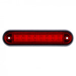 LED clearance light, 8 red LEDs, 12/24 V, side marker light for trucks, trailers, and equipment