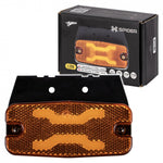 KAMAR X-SPIDER L1316 LED side marker light with turn signal and reflector functions, 12/24 V, IP67