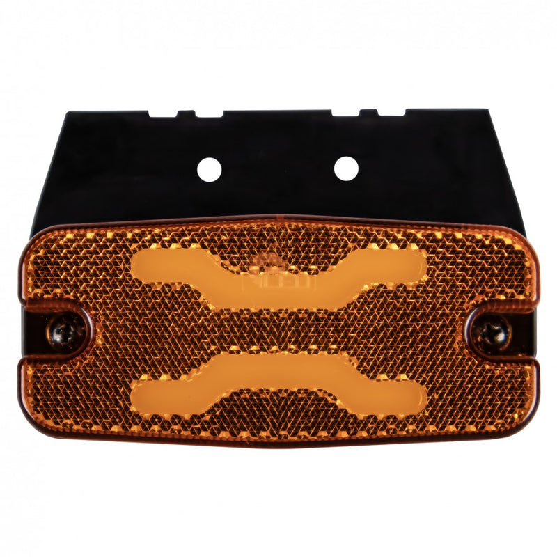 KAMAR X-SPIDER L1316 LED sānu gabarītlukturis ar virzienrādītāja un atstarotāja funkciju, 12/24 V, IP67