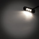 KAMAR 3LED priekšējais gabarītlukturis, 0,4/0,8W, 12/24V, IP67, tumšs tonēts korpuss, balta gaisma, 30cm kabelis, R10/R148, 2 gadu garantija