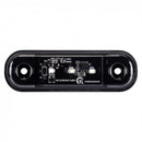 KAMAR 3LED priekšējais gabarītlukturis, 0,4/0,8W, 12/24V, IP67, tumšs tonēts korpuss, balta gaisma, 30cm kabelis, R10/R148, 2 gadu garantija