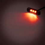 KAMAR L1319 LED aizmugurējais gabarītlukturis, 3 LED, 12/24 V, IP67