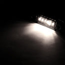 KAMAR L1320 6LED priekšējais gabarītlukturis, 1W, 12/24V, IP67, tumši tonēta lēca, balta gaisma, PC polikarbonāts, 30cm kabelis, R10/R148, 2 gadu garantija