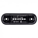 KAMAR L1320 6LED priekšējais gabarītlukturis, 1W, 12/24V, IP67, tumši tonēta lēca, balta gaisma, PC polikarbonāts, 30cm kabelis, R10/R148, 2 gadu garantija