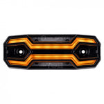 2W LED sānu gabarītlukturis X-SPIDER NEXO L1323, IP67, oranžs