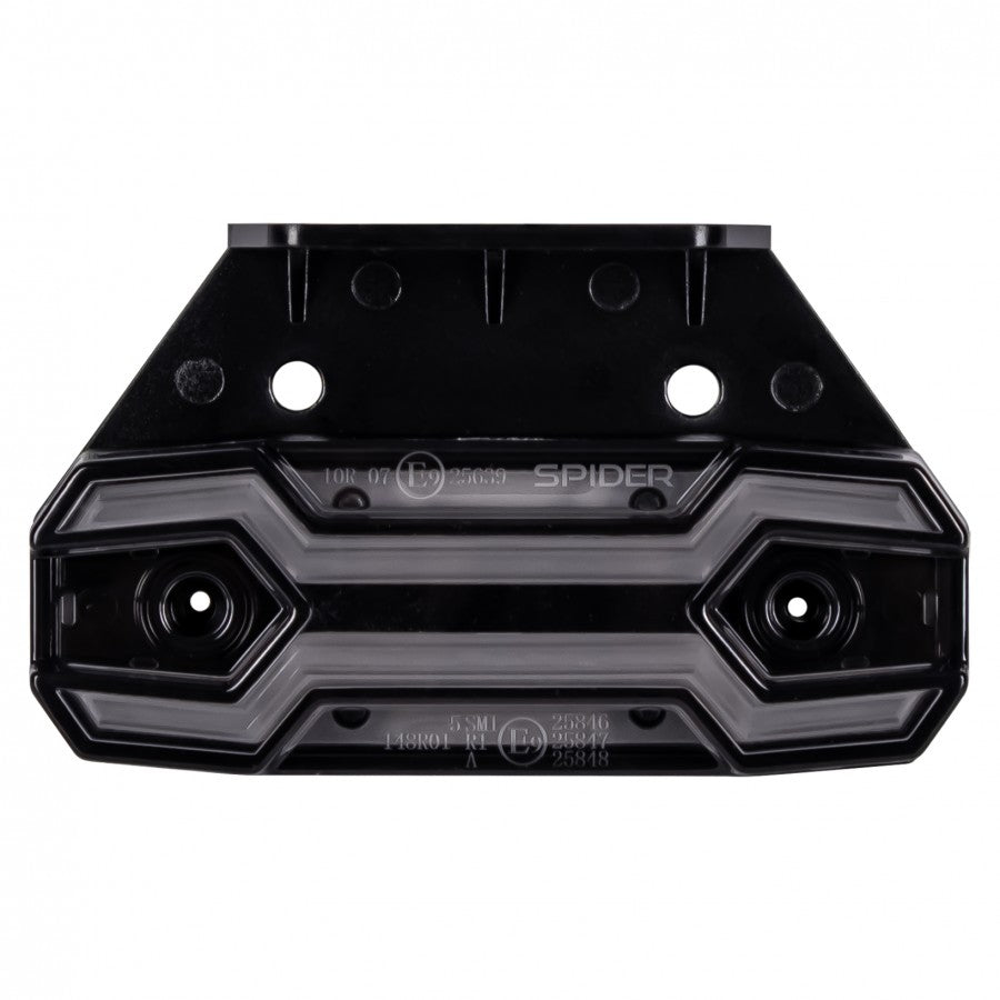 2W LED sānu gabarītlukturis X-SPIDER NEXO L1323, IP67, oranžs