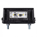 HORPOL LTD 665 LED numura zīmes apgaismojuma lukturis, 3LED, 0,25/0,5W, 12/24V, 93x38,7x30mm, universāls stiprinājums, 50cm kabelis, 2 gadu garantija