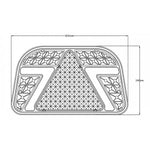 KAMAR TL 5-FUN LED aizmugurējais kombinētais lukturis, labais, 82LED, 12/24V, 7 funkcijas, trijstūra atstarotājs, IP67, 260x150x70mm, 25cm kabelis, ECE homologācija, 2 gadu garantija