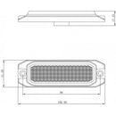LED-stroboskoparmatur TL 4xLED 12/24V
