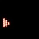 KAMAR L1912 5-FUN LED aizmugurējais kombinētais lukturis, labais, 61LED, 12/24V, 7 funkcijas, trijstūra atstarotājs, numura zīmes apgaismojums, IP67, 256x130mm, 30cm kabelis, ECE homologācija, 2 gadu garantija
