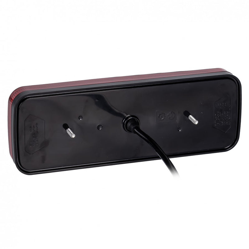 KAMAR LED aizmugures lampa L1913 12/24 V ar dinamisko pagrieziena rādītāju, miglas un atpakaļgaitas gaismu